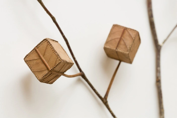 Leaf Sculpture by Susanna Bauer