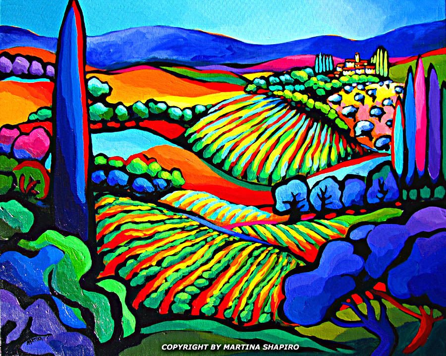 Martina Shapiro painting