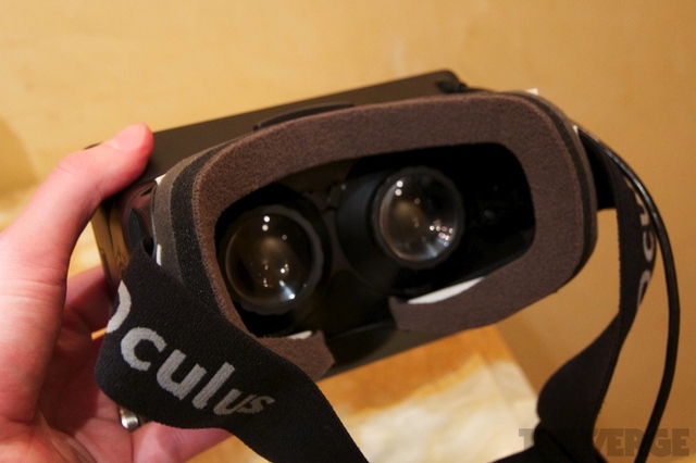 Oculus VR headset
